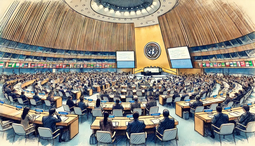 Educators and policymakers discussing reforms during UNESCO's World Teachers' Day event.