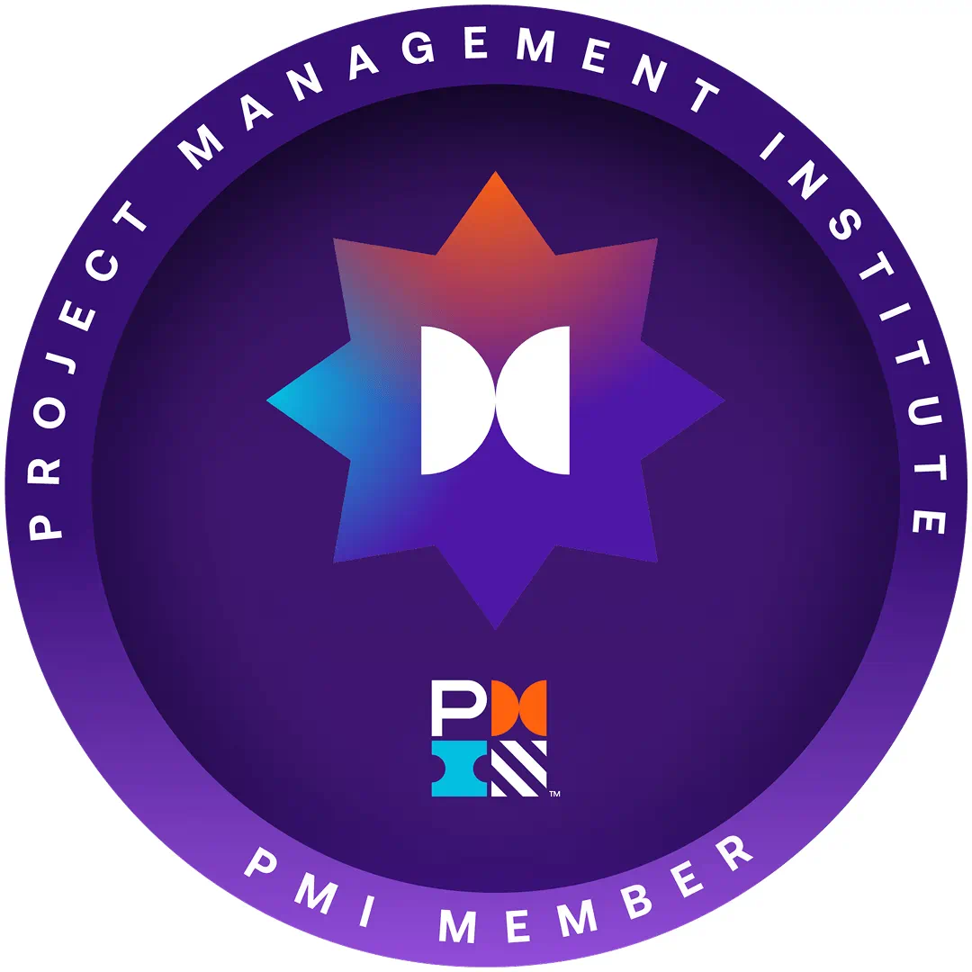 Project Management Institute member badge